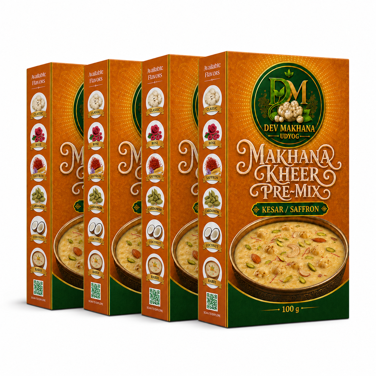 Makhana Kheer Pre-Mix Kesar / Saffron (100 g)